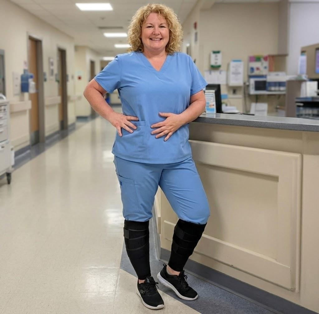 CalfEase® Compression Wrap - Support That Stays Put