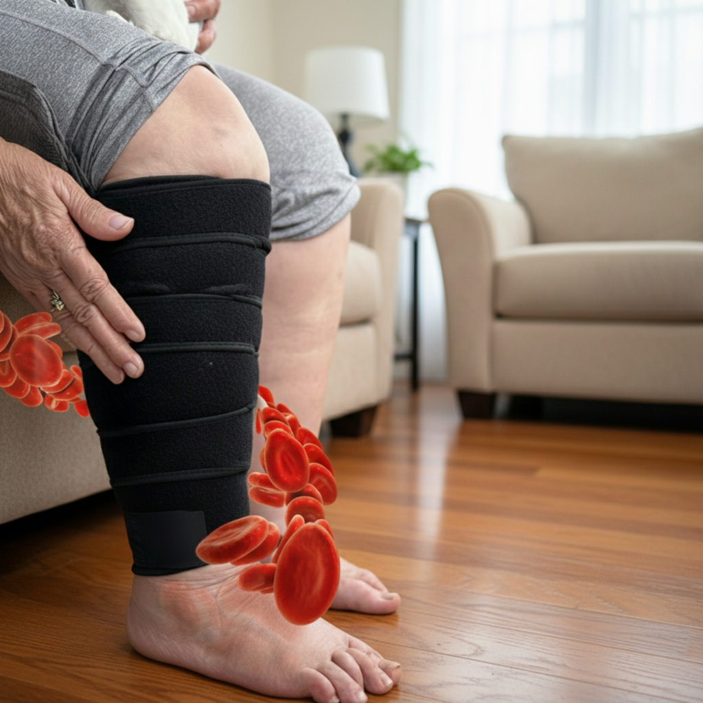 CalfEase® Compression Wrap - Support That Stays Put